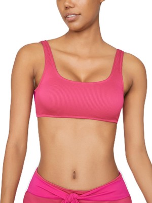 Hakay Düz Bikini Üstü