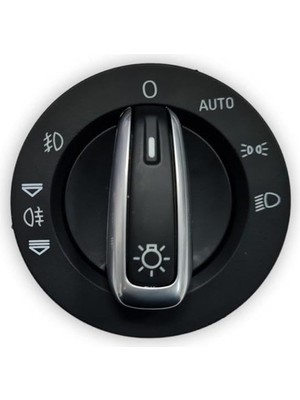 Hakay Far Anahtarı Auto Otomatik Kromlu 4F1941531E Audi A6 ile Uyumlu 2009-2011