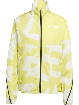 Hakay Adidas Kadın W mt P Wınd J Spor Üst Giyim/rüzgarlık Pursul/lıngrn M