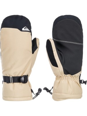 Hakay Quiksilver Mission Erkek Snowboard/kayak Eldiveni Bej L.