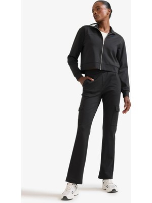 Hakay Defacto Warmtech Straight Fit Kargo Cepli Esnek Kumaş Sporcu Pantolon E8961AX25AU