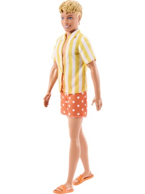 Hakay Barbie Ken Fashionista Ken's 65TH California Dream Ken With Mullet Bebek, JJN66