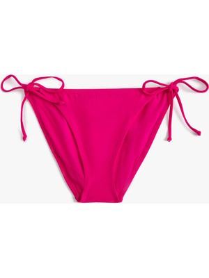 Hakay Koton Brazilian Bikini Altı Basic Yanları Bağlama Detaylı