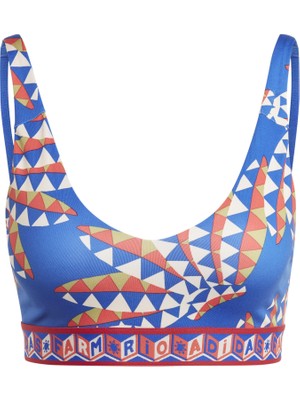 Hakay Adidas Farm Bra Kadın Sporcu Sütyeni, Mavi, Xsac