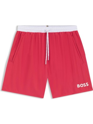 Hakay Boss Erkek Orta Uzunlukta, Sağlam Mayo, Mayo, Koyu Kırmızı 609, 3xl