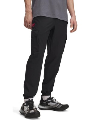 Hakay Under Armour Ua Vibe Woven Cargo Pants Erkek Günlük Kargo Eşofman Altı 1386558-002 Siyah