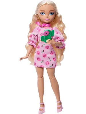 Hakay Barbie Dream Besties Festival Kombinleri Seti, Şekillendirilmiş Uzun Sarı Saçlarıyla Barbie 'malibu' Bebek, 10'dan Fazla Çıkarılabilir Kıyafet ve Aksesuar, JGH87