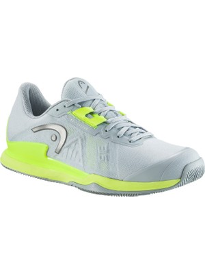 Hakay Head Sprint Pro 3.5 Toprak Kort Erkek Tenis Ayakkabı Gri - 43