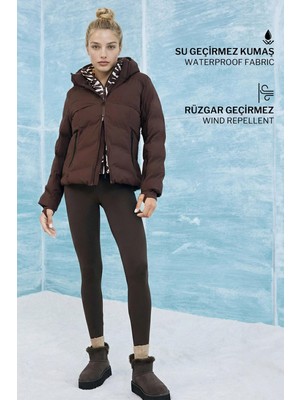 Hakay Defacto Su Itici Regular Fit Kapüşonlu Kayak Montu F3523AX25WN