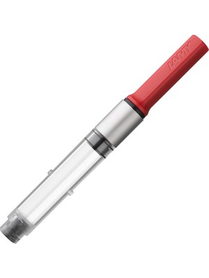 Hakay Lamy Z28 Dönüştürücü 880 – Dolma Kalem Dönüştürücü – 1 Adet, 1324763, Kırmızı/şeffaf