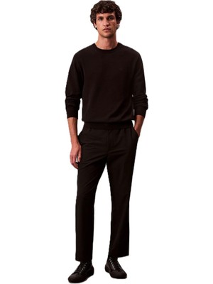 Hakay Calvin Klein Classic Tech Elastic Jogger Pant Kumaş Pantolon, 33, LV04LD615GUB1, Siyah, Erkek