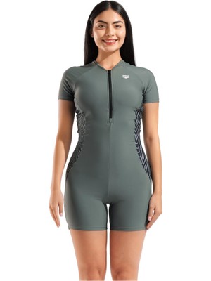 Hakay Arena Woman Slimkini Mayo Sage Zebra, L, 011078590, Sage Zebra, Kadın