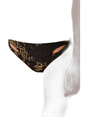 Hakay Suwen Medusa Yanı Detaylı Bikini Alt
