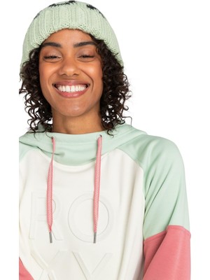 Hakay Roxy ERJHA04158 Tonic Beanie Bere Beyaz Kadın Bere