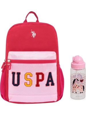 Hakay U.s. Polo Assn. U.s. Polo. Assn. Kız Çocuk Okul Çanta Seti PLSET242616304,PEMBE Tek Ebat