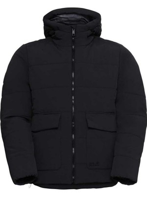 Hakay Jack Wolfskin Northern Lıte Hooded Jkt M Erkek Outdoor Ceketi Siyah L