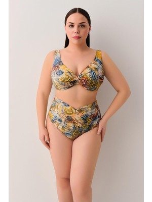Hakay Suwen Freya Önü Burgulu Bikini Üst