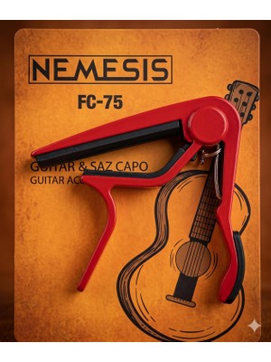 Hakay My Yonca Kırmızı Kapo Akustik Gitar Klasik Gitar Ukulele Saz Bağlama Kaposu Classic Guitar Capo Acoustic Guitar Capo 1. Kalite