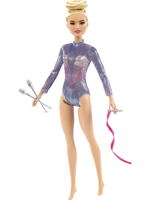 Hakay Barbıe Ritmik Jimnastikçi (Sarı Saçlı) Bebek Barbie Ritmik Jimnastikçi, Sarı Saçlı Bebek GTN65 GTN65