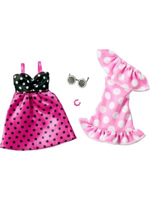 Hakay Barbie'nin Kıyafet Koleksiyonu 2'li Paketler GWF04-HYV04
