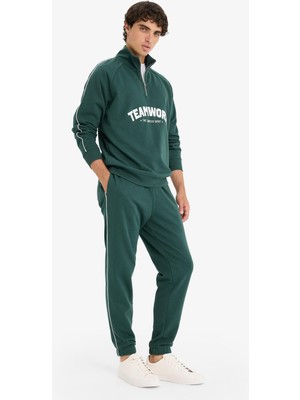 Hakay Defacto Regular Fit Beli Bağcıklı Cepli Paçası Lastikli Jogger Eşofman Altı E9664AX25AU