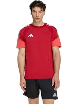 Hakay Adidas TIRO26 Competıtıon Tee Erkek Futbol Antrenman Tişörtü KB0269 Kırmızı