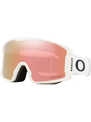 Hakay Oakley Line Miner Mat Beyaz Prizm Pembe Altın, Medium