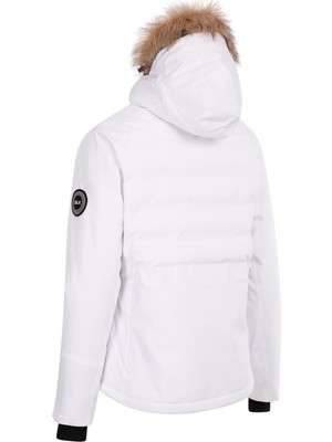 Hakay Dlx Trespass FAJKSKTR0028 Gaynor Female Ski Jacket White Kadın Kayak Ceketi Xs Beyaz
