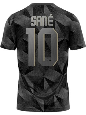 Hakay Gsstore Galatasaray Leroy Sane Welcome Tee T-Shirt Forma Siyah, Siyah, S