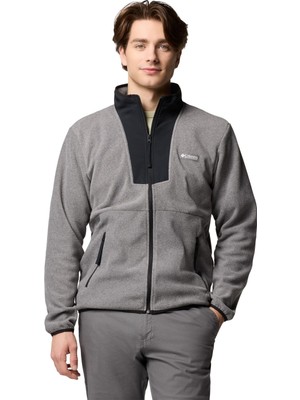 Hakay Columbia Erkek Sequoia Grove Polar Ceket, Boydan Boya Fermuarlı, Tek Paket