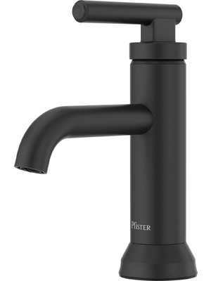 Hakay Pfister LF042CSOSDB Capistrano Tekli Kontrol 10,16 cm Orta Set Banyo Bataryası Spot Defense Mat Siyah