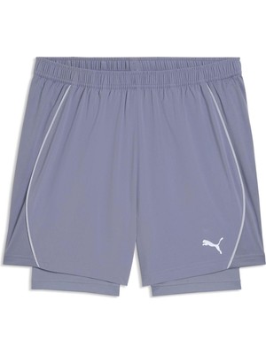 Hakay Puma Velocıty Erkek 2'si 1 Arada Koşu Şortu,gray Sky S