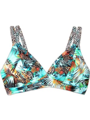 Hakay Suwen Aqua Üçgen Bikini Üst