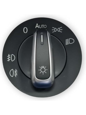 Hakay Far Anahtarı Auto Otomatik Krom 3C8941431A Vw Caddy ile Uyumlu 2011-2015