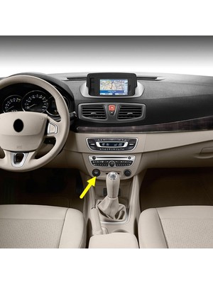 Hakay Start Stop Düğmesi Tuşu 251506978R Renault Fluence ile Uyumlu 2010-2017