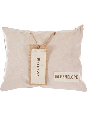 Hakay Penelope Bronze Kaz Tüyü Bebe Yastık 35X45