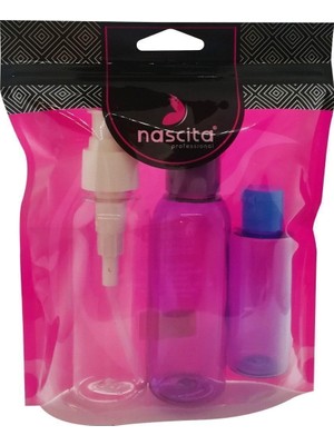 Hakay Nascita Karışık Renkli Şişe Set 3lü
