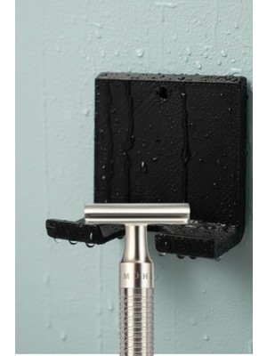 Hakay Usin Yapışkanlı Traş Bıçak Bıçağı ve Jilet Tutucu Banyo Duşakabin Traş Bıçaklık Jiletlik Organizer