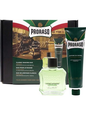 Hakay Proraso Duo Tıraş Seti/t.kremi + Losyon - Okaliptüs