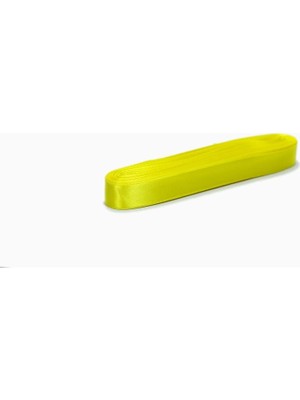 Hakay Benim Marifetlerim - Sarı Saten Kurdele 2 cm 10 Metre 1 Adet