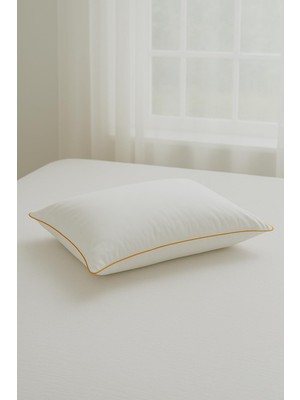 Hakay Formeya Gold Rengi Biyeli Nanojel Yastık 1100 Gram 50X70 cm 1 Adet, Lüks Otel Yastığı