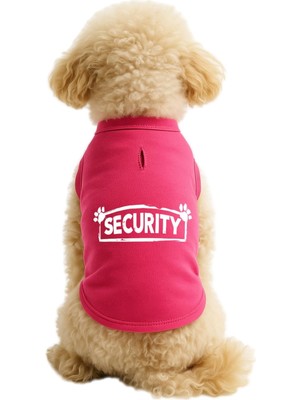 Hakay Mpz Pets Kedi ve Köpek Kıyafeti & Elbisesi Pembe Security Atlet 4xl
