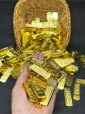 Hakay Gemsartdeco Fengshui 18 K Bereket Külçesi Gold