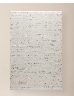 Hakay Beuil Halı - Beyaz/gri - 80X300 cm