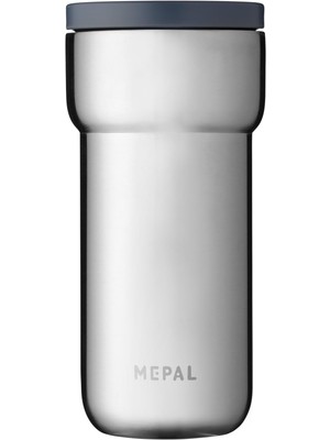 Hakay Mepal Ellipse Termos Kupa, 375 Ml, Fırçalanmış, Kahve Demliği, Termos Bardak, Çay Bardağı, Sızdırmaz, Paslanmaz Çelik, Termik Fincan, Neredeyse Tüm Içecek Tutucularına Uyar