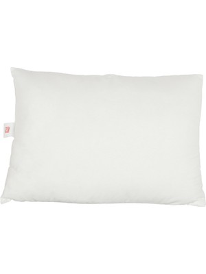 Hakay Taç Comfort Düz Dış KUMAŞ:%100 Pamuk, Iç Dolgu: Boncuk Elyaf Yastık, Beyaz, 50X70 cm