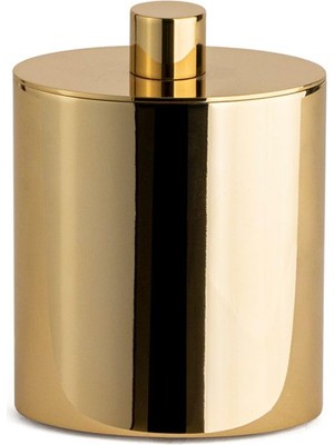 Hakay System Tezgah Üstü Pamukluk Gold Renk 122X60X90 mm Gold Tek Ebat BA2010 024 Gl