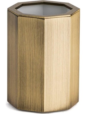 Hakay System Tezgah Üstü Diş Fırçalığı Antik Renk 102X70X70 mm Antik Tek Ebat BA2012 007 Abm