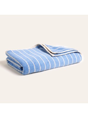 Hakay Solıd Mavi Banyo Havlusu 90X150 cm