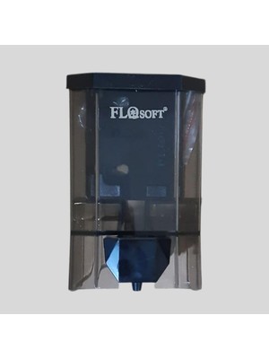 Hakay Flosoft F032S Sıvı Sabunluk 500 ml Siyah-Şeffaf SIYAH,ILKATR1544